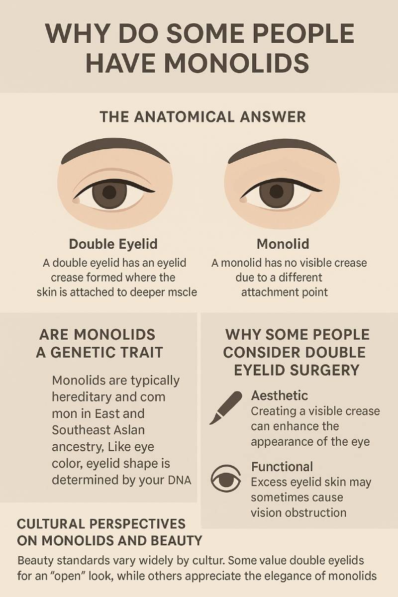 Infographic Monolid Eyes