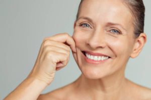 concept fo a good candidate for a cheek lift