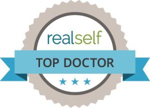 RealSelf Top Doctor award logo
