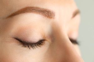 concept of what causes uneven eyelids